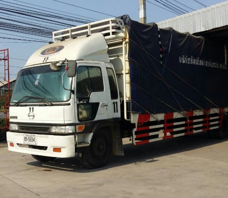 รถบรรทุกส่งจักรยาน หกล้อ ฮีโน่ FD1J 260 ช่วงยาว 9ม รถสภาพดีสวยจัดบางเดิมทั้งคัน ทะเบียบพร้อมโอน