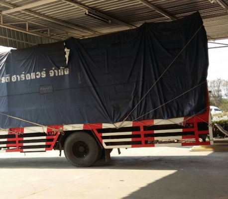 รถบรรทุกส่งจักรยาน หกล้อ ฮีโน่ FD1J 260 ช่วงยาว 9ม รถสภาพดีสวยจัดบางเดิมทั้งคัน ทะเบียบพร้อมโอน