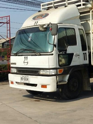 รถบรรทุกส่งจักรยาน หกล้อ ฮีโน่ FD1J 260 ช่วงยาว 9ม รถสภาพดีสวยจัดบางเดิมทั้งคัน ทะเบียบพร้อมโอน