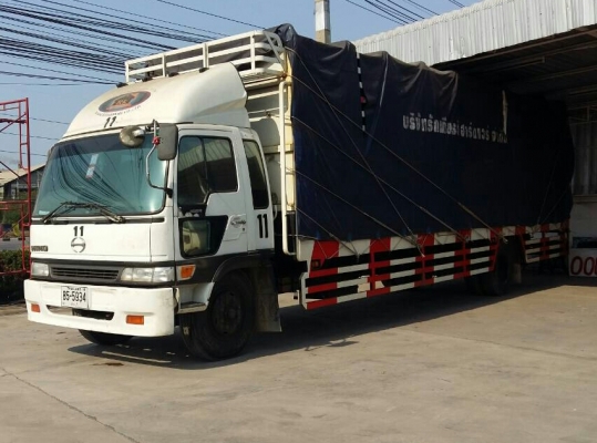 รถบรรทุกส่งจักรยาน หกล้อ ฮีโน่ FD1J 260 ช่วงยาว 9ม รถสภาพดีสวยจัดบางเดิมทั้งคัน ทะเบียบพร้อมโอน