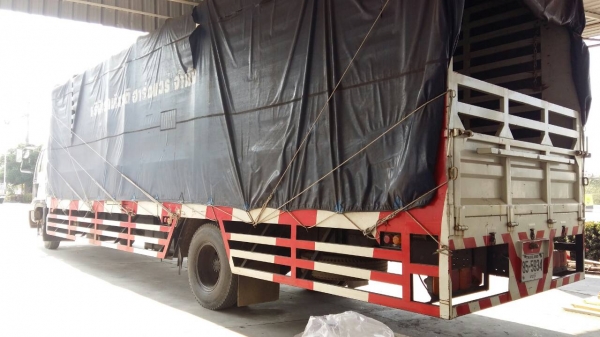 รถบรรทุกส่งจักรยาน หกล้อ ฮีโน่ FD1J 260 ช่วงยาว 9ม รถสภาพดีสวยจัดบางเดิมทั้งคัน ทะเบียบพร้อมโอน