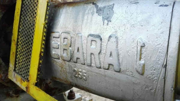 Sell> ปั้มน้ำหอยโข่ง EBARA ใบพัดทองเหลือง เข้า 8"- 6" มอเตอร์ TECO 50 HP. สภาพสวยวิ่งเงียบพร้อมใช้งานมาเทสก่อนได้!!