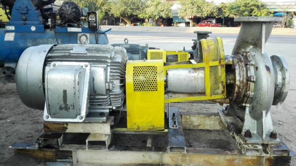 Sell> ปั้มน้ำหอยโข่ง EBARA ใบพัดทองเหลือง เข้า 8"- 6" มอเตอร์ TECO 50 HP. สภาพสวยวิ่งเงียบพร้อมใช้งานมาเทสก่อนได้!!