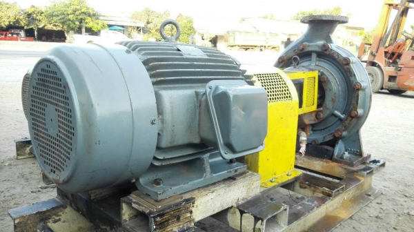 Sell> ปั้มน้ำหอยโข่ง EBARA ใบพัดทองเหลือง เข้า 5"- 4" ชนมอเตอร์ TECO 30 HP. สภาพสวยวิ่งเงียบพร้อมใช้งานมาเทสก่อนได้!!