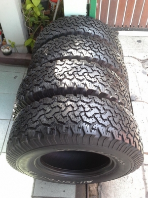 BF All USA. 265/75/16 ปลายปี12 สภาพสวยๆ 1ชุด