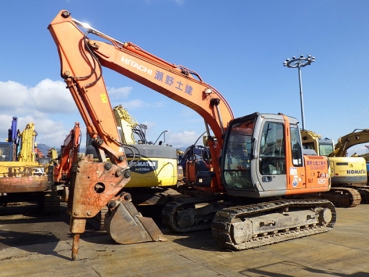 Hitachi ZX120 พร้อมหัวกระแทกNPK