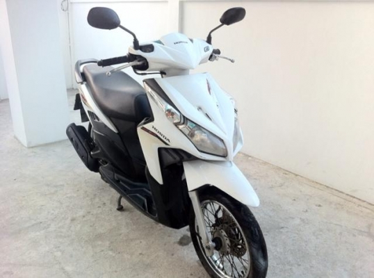 Honda Click 110i หัวฉีด สีขาว สวย เดิม