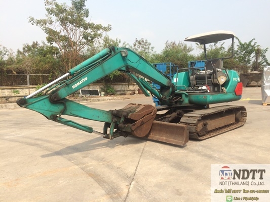 ถึงไทยแล้ว!!! KOMATSU PC45-1 4947hr 1991yr รถเก่าญี่ปุ่นไม่เคยใช้งานในไทยครับ