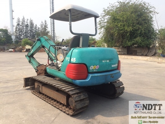 ถึงไทยแล้ว!!! KOMATSU PC45-1 4947hr 1991yr รถเก่าญี่ปุ่นไม่เคยใช้งานในไทยครับ