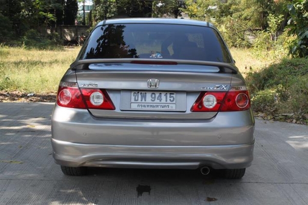 HONDA CITY 1.5 ZX VTT สีบอร์นเงิน ปี2007 HONDA CITY 1.5 ZX VTT สีบอร์นเงิน ปี2007