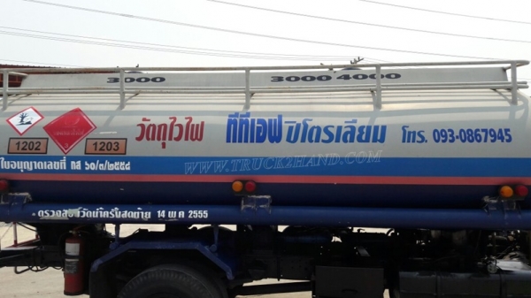 รถบรรทุกน้ำมัน ยี่ห้อ TOYOTA BU141R   115 แรงม้า ปีจดทะเบียน 2539