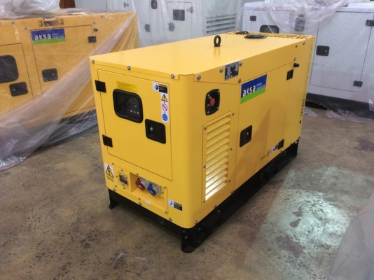 เครื่องปั่นไฟ" AKSA "  15kVA นำเข้าเองจากโรงงาน