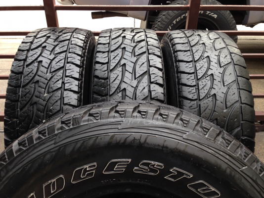 ยาง All Bridgestone 265 75 16 ดอกเต็ม พร้อมใช้งาน ราคาไม่แพง