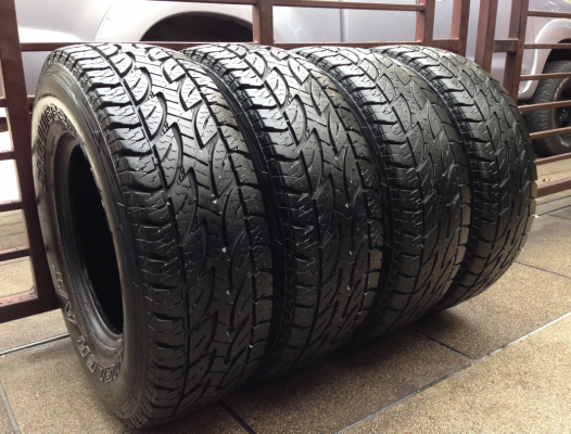ยาง All Bridgestone 265 75 16 ดอกเต็ม พร้อมใช้งาน ราคาไม่แพง