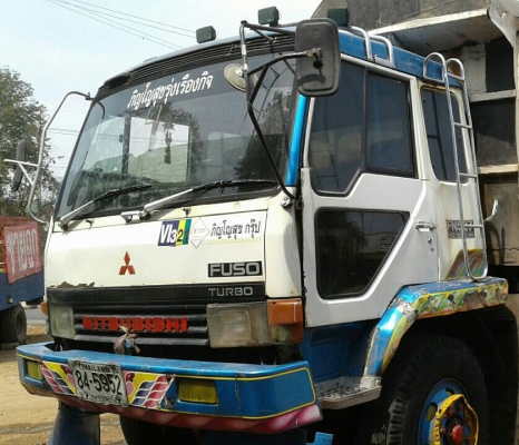 สิบล้อ มิตซู ไอ้หลง FN527 TF-73&times;&times; 220โบว์ 2เพา เบรคเกียร์ใหญ่10สปีส สภาพดีสวยบางเดิมพร้อมใช้ ทะเบียนพร้อมโอน