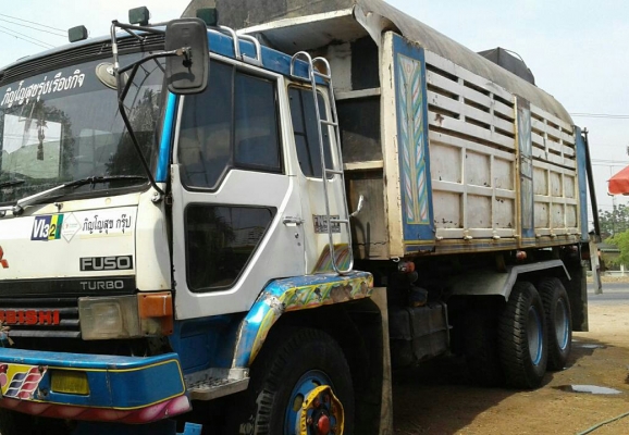 สิบล้อ มิตซู ไอ้หลง FN527 TF-73&times;&times; 220โบว์ 2เพา เบรคเกียร์ใหญ่10สปีส สภาพดีสวยบางเดิมพร้อมใช้ ทะเบียนพร้อมโอน