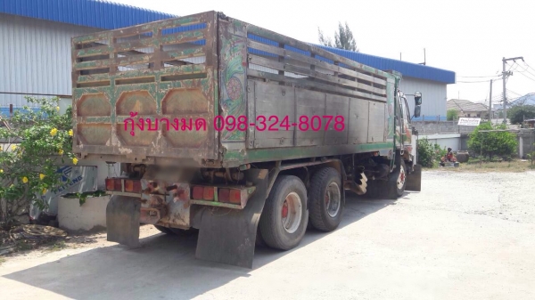 ขายรถบรรทุกสิบล้อดัมพ์ Hino 3M เครื่องเดิม 240 แรง ปี 39 พร้อมใช้งาน มีระบบลากพ่วง