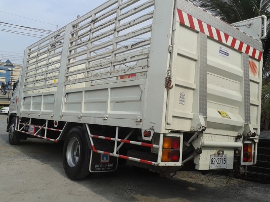 ขายรถ6ล้อคอก มีลิฟท์ท้าย HINO FG8JPLA ปี2014 เครื่อง212แรงม้า คอกยาว7.30เมตร รถสวยเจ้าเดียว
