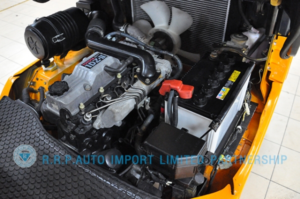 ขายรถโฟล์คลิฟท์มือสอง TOYOTA รุ่น7FD25-21850 ราคา 455,000 บาท นำเข้าจากประเทศญี่ปุ่น 100\% ไม่เคยใช้งานในไทย