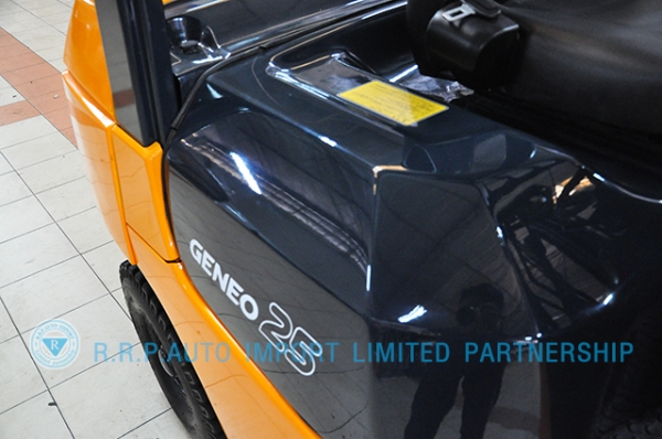 ขายรถโฟล์คลิฟท์มือสอง TOYOTA รุ่น7FD25-21850 ราคา 455,000 บาท นำเข้าจากประเทศญี่ปุ่น 100\% ไม่เคยใช้งานในไทย