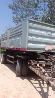 ขายรถบรรทุก 18 ล้อพ่วงแม่ลูกดัมพ์ ISUZU ROCKY 240 แรงม้าโค๊ช Y ลูกพ่วงสามมิตร 2 เพลา ราคา 1200000