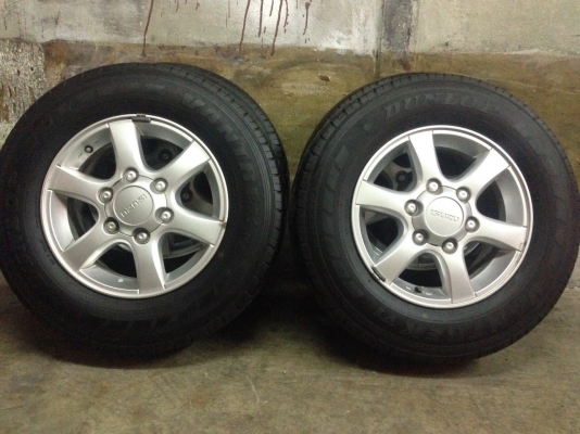 แม็ก อีซูซุ ขอบ15 พร้อมยาง 215-70-15