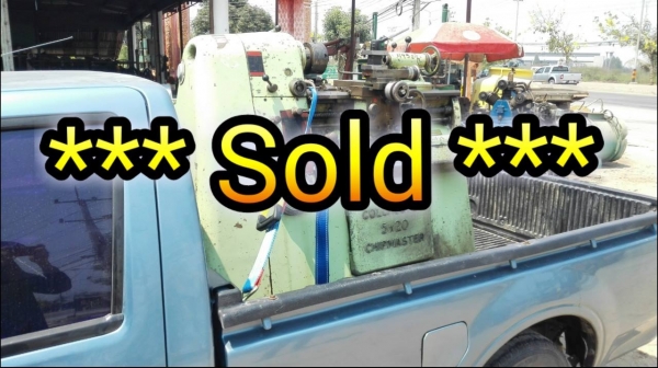 === Sold === กลึงเล็ก COLCHESTER Made in ENGLAND 3.5 ฟุตหนัก ** เกียร์บล็อคปรับสปีดแบบโรตารี่ ** เครื่องสดรางคมเงียบแน่นทุกเกียร์