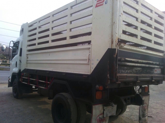 ขายรถบรรทุกหกล้อดัมพ์ ISUZU FRR เครื่อง 210 แรง ปี 55 กระบะยาว 4 เมตร รถสวยพร้อมใช้งาน