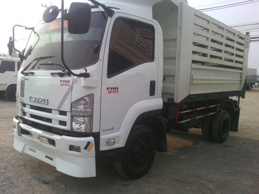 ขายรถบรรทุกหกล้อดัมพ์ ISUZU FRR เครื่อง 210 แรง ปี 55 กระบะยาว 4 เมตร รถสวยพร้อมใช้งาน