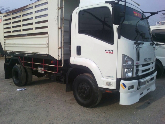 ขายรถบรรทุกหกล้อดัมพ์ ISUZU FRR เครื่อง 210 แรง ปี 55 กระบะยาว 4 เมตร รถสวยพร้อมใช้งาน