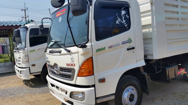 ขายรถบรรทุกหกล้อดัมพ์ Hino FC9J เครื่อง 150 แรง ปี 54 กระบะดัมพ์ยาว 4 เมตร พร้อมใช้งาน