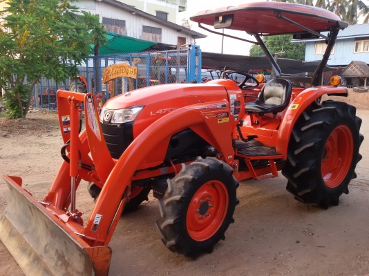 ปัญญาแทรคเตอร์..จัดมาให้ครับ ด่วน!!!คูโบต้า L4708 พร้อมใบมีดคานบน พร้อมโรตาลี่182 จัดส่ง อ.สันทราย จ.เชียงใหม่