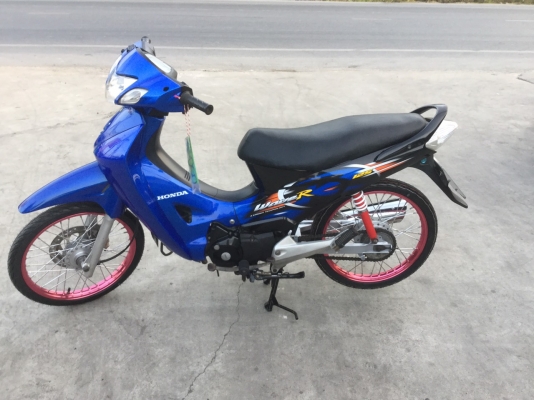 Honda wave125 สีน้ำเงิน ปี 48 Honda wave125 สีน้ำเงิน ปี 48