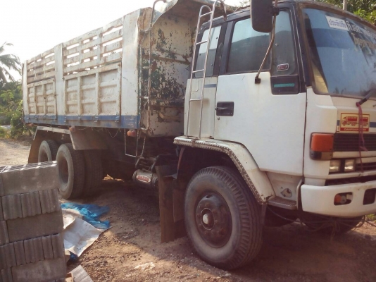 ขายรถสิบล้อดัมพ์ ISUZU FXZ13NFY เครื่อง 6SD1-240 แรง ปี 33 รถใช้งานอยู่ ทะเบียนพร้อม