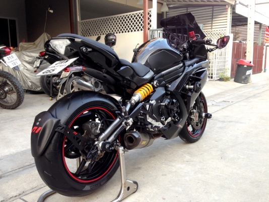 ขาย Kawasaki Ninja650 ปี12 สภาพเต็ม ล้อZX10 ปั้มบนอิตตาลี ล่างM4 ราคา228000บาท