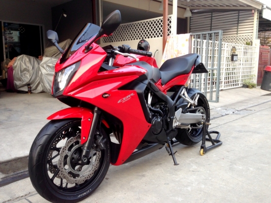 ((ดาวน์48000)) ขาย CBR650f ปี2014 สีแดงสวย ราคา 248000 บาท(รับเทริ์น)