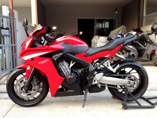 ((ดาวน์48000)) ขาย CBR650f ปี2014 สีแดงสวย ราคา 248000 บาท(รับเทริ์น)