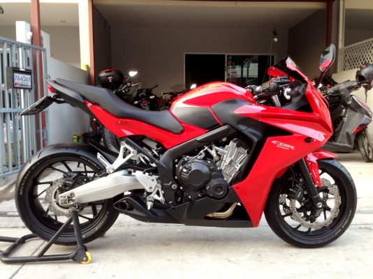 ((ดาวน์48000)) ขาย CBR650f ปี2014 สีแดงสวย ราคา 248000 บาท(รับเทริ์น)