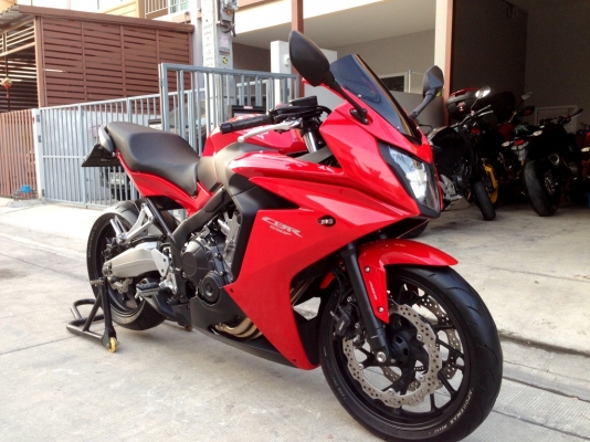 ((ดาวน์48000)) ขาย CBR650f ปี2014 สีแดงสวย ราคา 248000 บาท(รับเทริ์น)