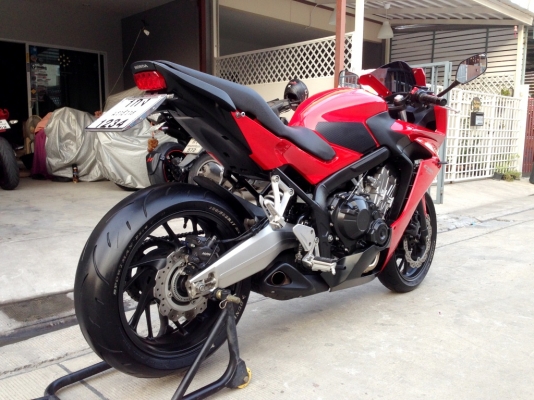((ดาวน์48000)) ขาย CBR650f ปี2014 สีแดงสวย ราคา 248000 บาท(รับเทริ์น)