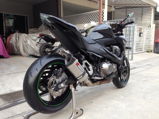 ((ดาวน์55000))ขาย Kawasaki Z800 ปี14 สภาพดี ท่อแต่ง ไม่ล้ม ไม่แปะ ราคา295000บาท