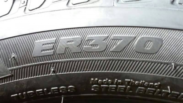 ยาง bridgestone 185 55 16 ถอดป้ายแดง ชุดล่ะ 7500