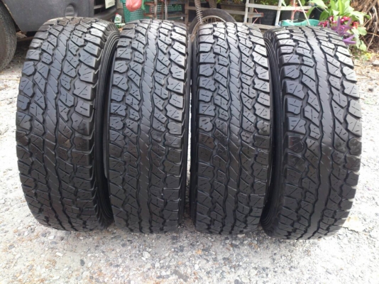 ขายยาง DUNLOP A/T 30&times;9.50R15 ยางปี11 ดอกยางหนาเต็มไม่มีปะใช้งานน้อยสวยๆ จำนวน 4 เส้น
