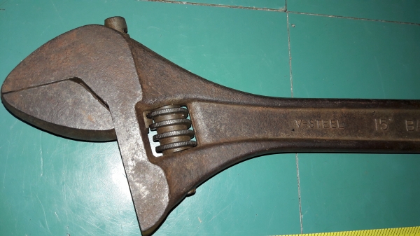 ขายประแจเลื่อนBAHCO V-STEEL 15" BAHCO 0674 MADE IN SWEDEN. ขายประแจเลื่อนBAHCO V-STEEL 15" BAHCO 0674 MADE IN SWEDEN.