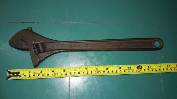 ขายประแจเลื่อนBAHCO V-STEEL 15" BAHCO 0674 MADE IN SWEDEN. ขายประแจเลื่อนBAHCO V-STEEL 15" BAHCO 0674 MADE IN SWEDEN.