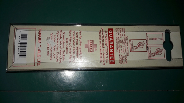 ขายประแจเลื่อนTAPARIA Made in India.ขนาด4"เหล็กดี