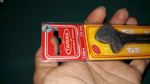 ขายประแจเลื่อนTAPARIA Made in India.ขนาด4"เหล็กดี