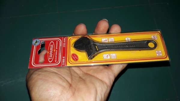 ขายประแจเลื่อนTAPARIA Made in India.ขนาด4"เหล็กดี