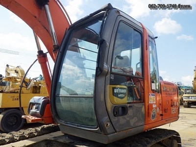 HitachiZX120#66150 ปี2004 เก่าญี่ปุ่นไม่เคยใช้ในไทย 100\% มาพร้อมหัวกระแทก NPK และบุ๊งกี๋จากญี่ปุ่น คุ้มๆ