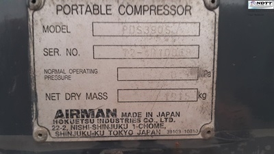 ปั้มลม Airman PDS390S เก่าญี่ปุ่นไม่เคยใช้ในไทย ลม 7 บาร์ สภาพสวย เครื่อง สกรู แน่ๆ ตัวนี้ไม่แพง สอบถาม 062-709-1748 ธีรเทพ
